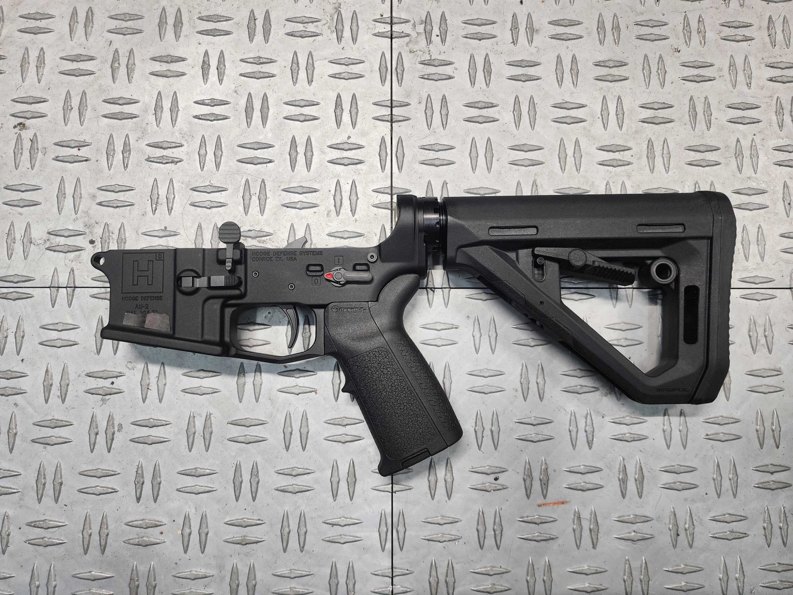 Hodge Defense AU Mod 2 Complete Lower Receiver