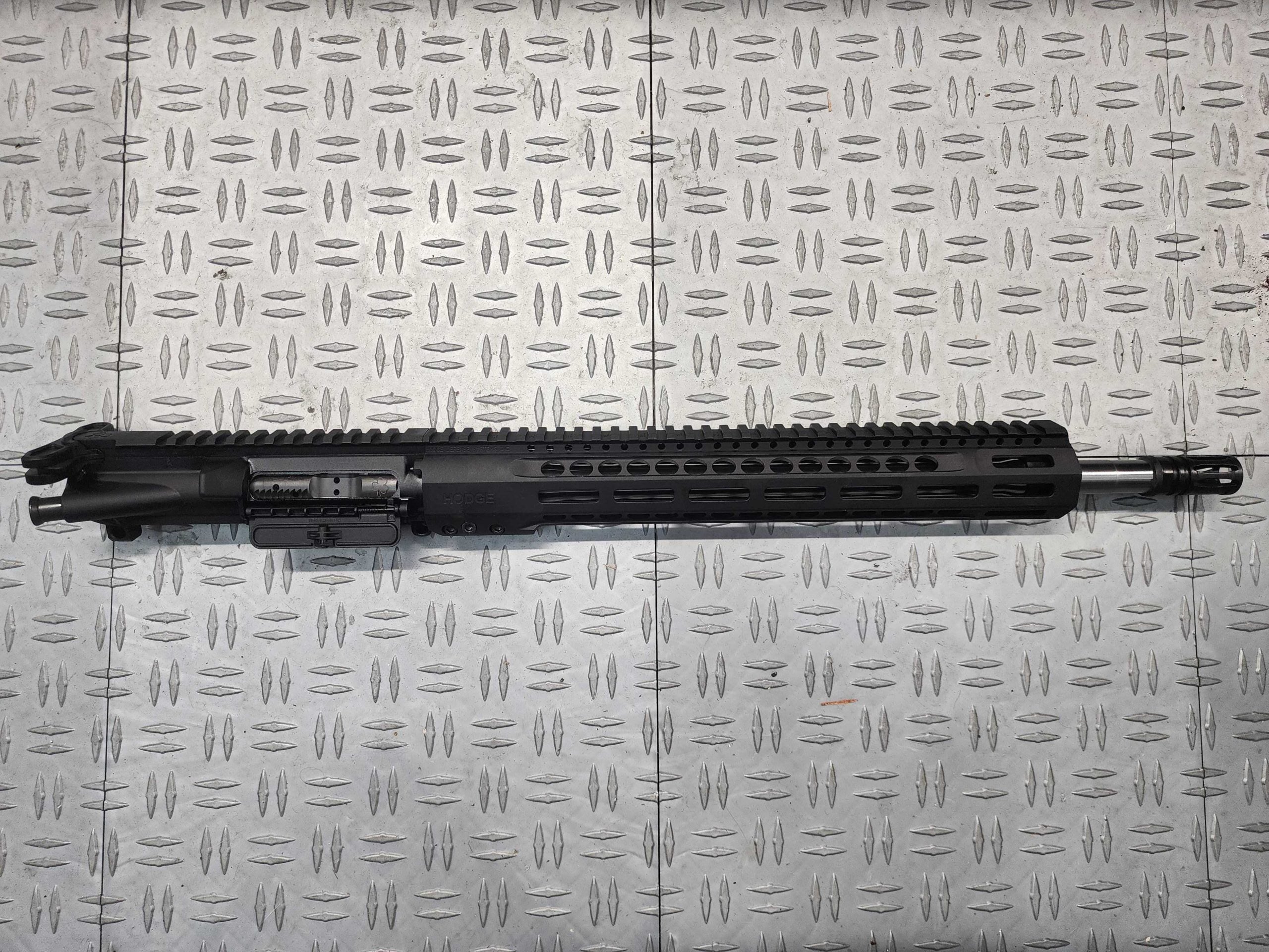 Hodge Defense AU Mod1 16" 6mm ARC Precision SS URG - Spine-Lock Handguard