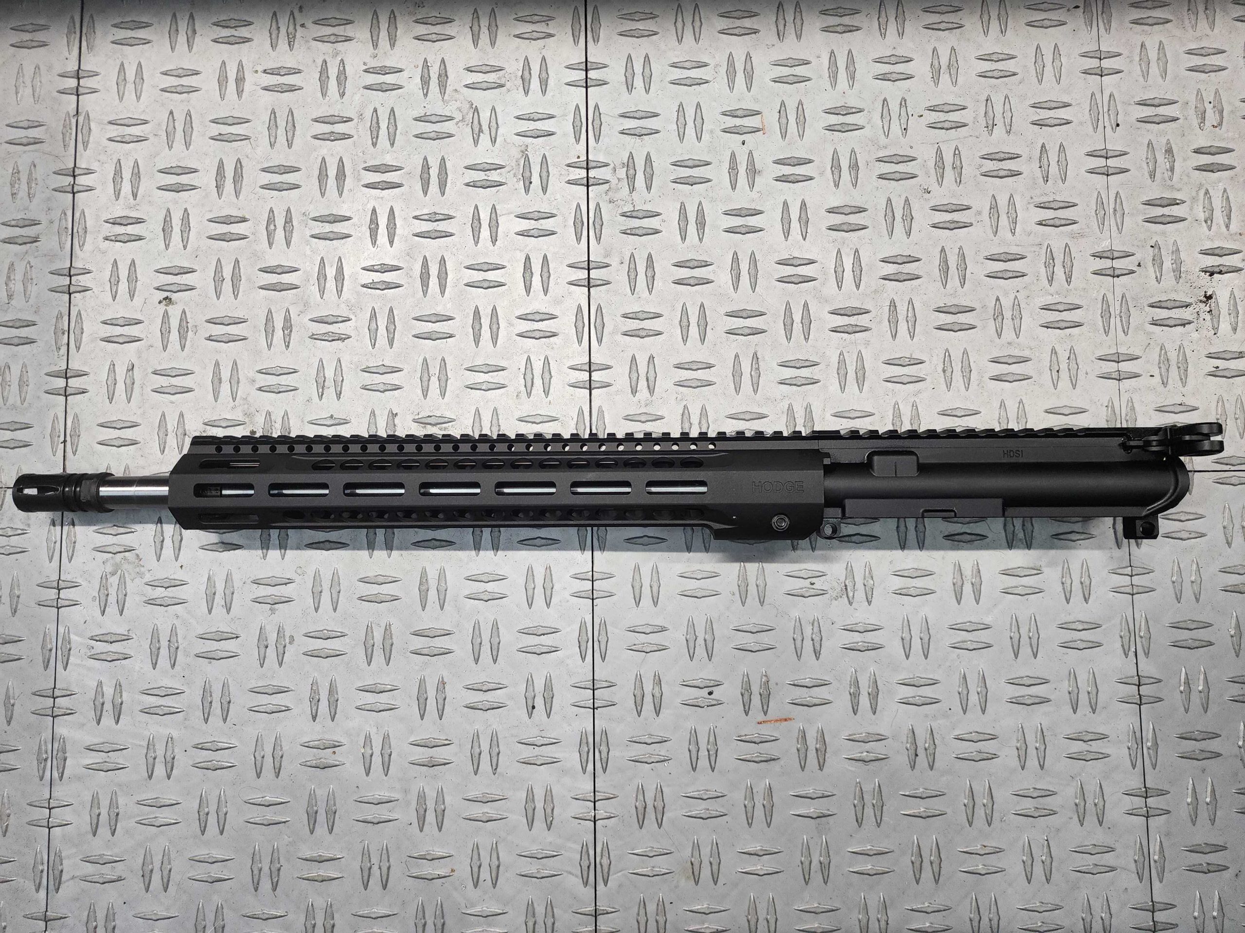 Hodge Defense AU Mod1 16" 6mm ARC Precision SS URG - Spine-Lock Handguard - Image 2